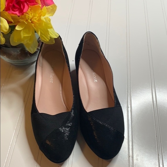 Taryn Rose Black wedge loafer - Sz 6 - Picture 1 of 8